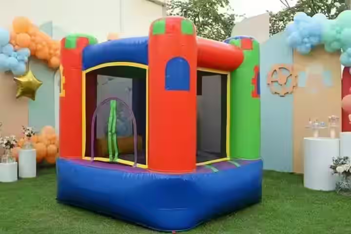 Inflable Mini Castillo - Renta para fiestas infantiles CDMX