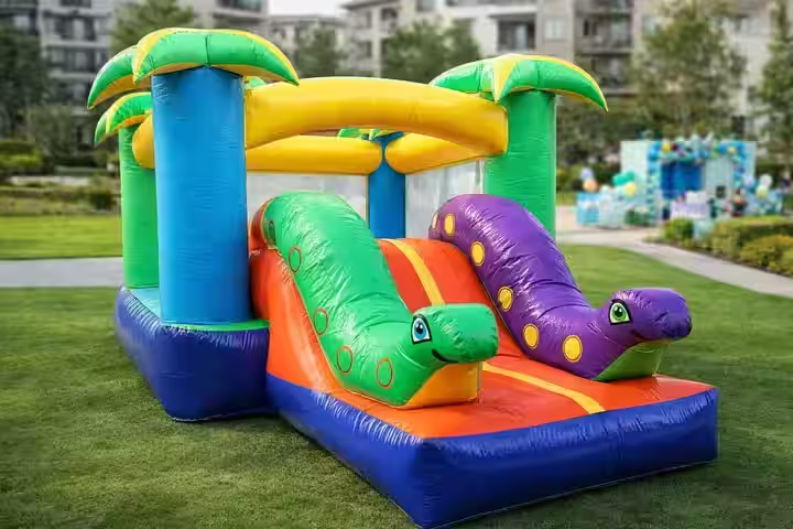 Mini Jungla - Inflable de aventura para niños de 5 a 10 años en CDMX